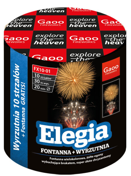 Gaoo Batterie mit Fontäne Elegia