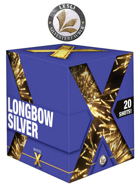 Feuerwerk Batterie Longbow Silver von Lesli