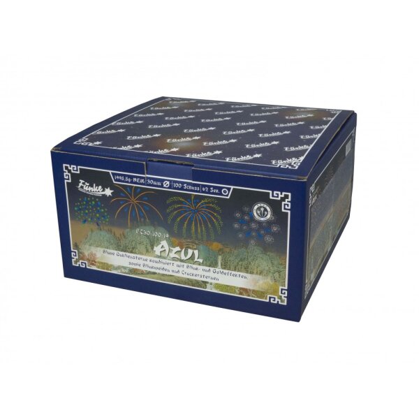 Silvester Feuerwerk XXL Verbund Azul von Funke