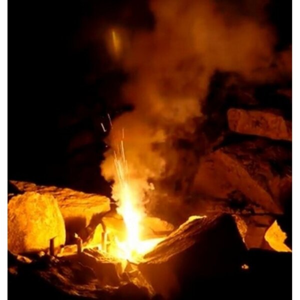 Bengalische Fackel von Pyrotrade in verschiedenen Farben Farbe: rot