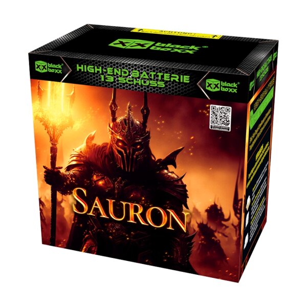 Blackboxx Silvester Feuerwerk Batterie Sauron