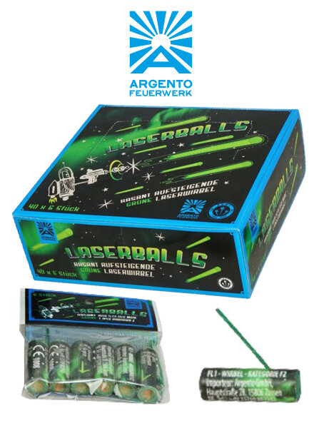 Funke Laserballs Feuervögel von Argento
