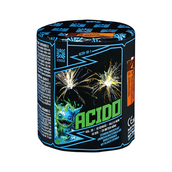Argento Funke Feuerwerk Batterie Acido