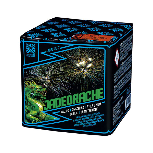 Funke Argento Jadedrache Feuerwerk Batterie