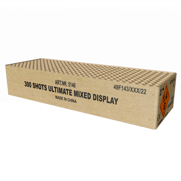 Broekhoff Magnum Feuerwerk Verbund 300 Shots Ultimate Mixed Display