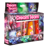 5 Ganzjahres Feuerwerk Fontänen Dream Team von Lesli