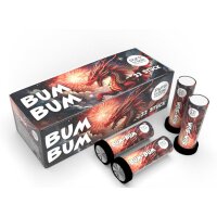 32 Bombenrohre BUM BUM - Single shot Pyrotrade
