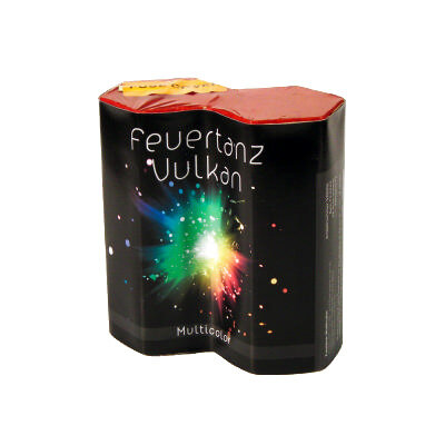 Silvester Leucht Feuerwerk Feuertanz Vulkan von Pyro Art