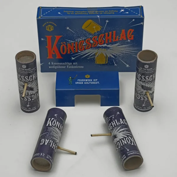 4 er Set Feuerwerk Königsschlag von FKF