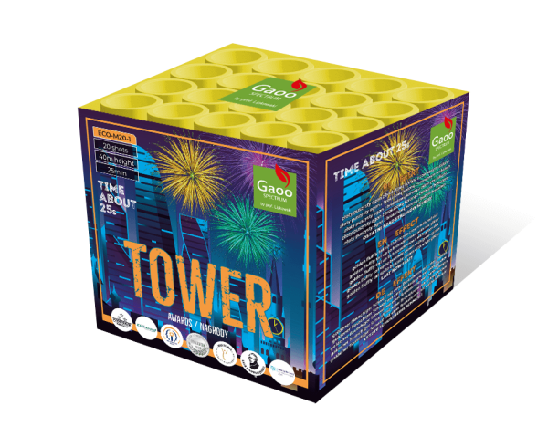 Gaoo Spectrum Feuerwerk Batterie Tower