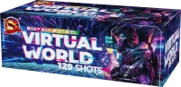 SRPYRO Virtual World Silvester Feuerwerk Fächer Verbund