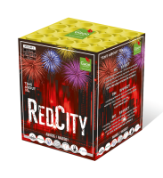 Gaoo Spectrum Feuerwerk Batterie Red City