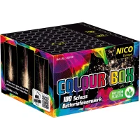 Nico Feuerwerk 100 Schuss Batterie Colour Box