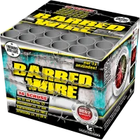 Silvester Feuerwerk Batterie Barbed Wire von Lesli