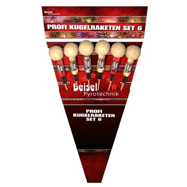 Silvester Profi Kugelraketen von Beisel