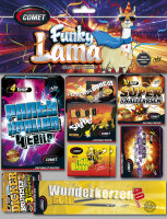 Jugendfeuerwerk Funky Lama über 200 Effekte