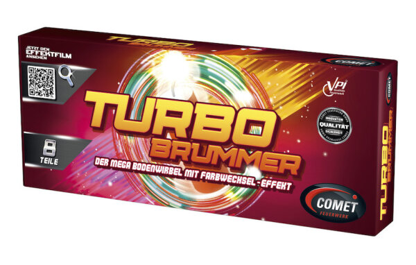 8 Turbo Brummer als Bodenwirbel von Comet
