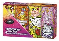 4 er Set Tischfeuerwerk oder Tischbomben Stimmungsmacher