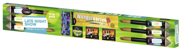 Silvester Raketen Mix Sortiment Late Night Show
