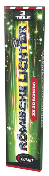 3 Rölis oder Römische Lichter 20 Schuss von Comet