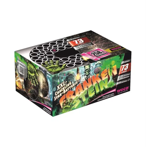 Silvester Feuerwerk Frankenstein von Weco