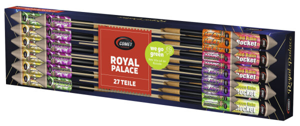 27 Raketen Sortiment Royal Palace von Comet