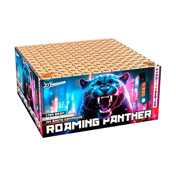 Silvester Feuerwerk Verbund Roaming Panther von Lesli