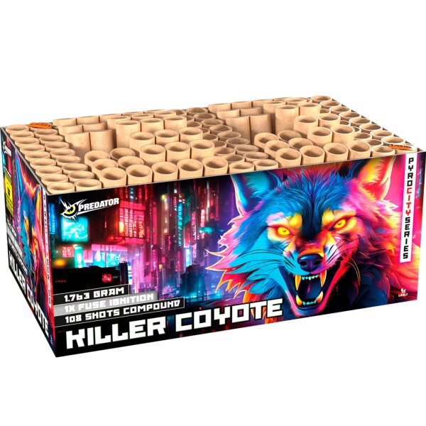Silvester Feuerwerk Verbund Killer Koyote von Lesli