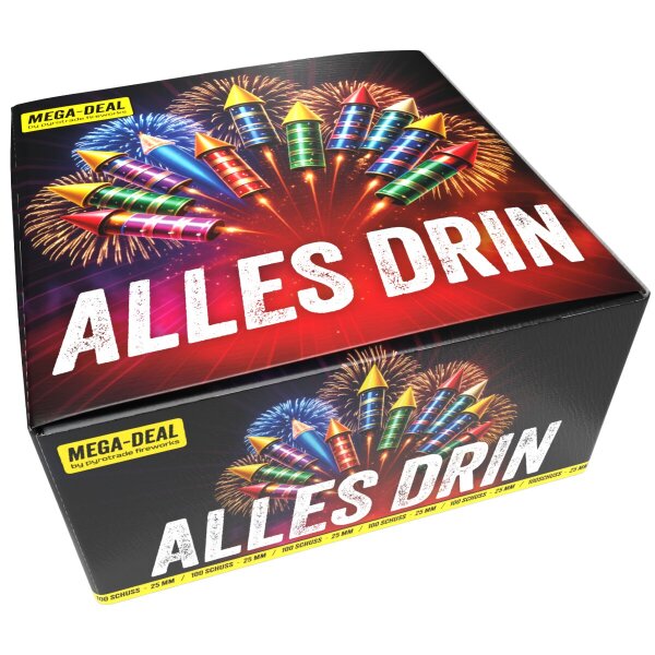 Silvester Feuerwerk Verbund Alles Drin von Pyrotrade