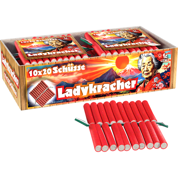 200 Ladykracher von Lesli Teppichknaller