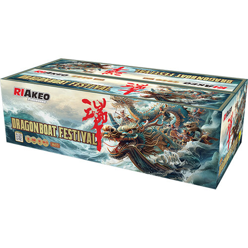 Riakeo Feuerwerk Verbund Batterie Dragonboat Festival von Lesli