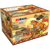 Riakeo East Meets West Feuerwerk Verbund Batterie von Lesli