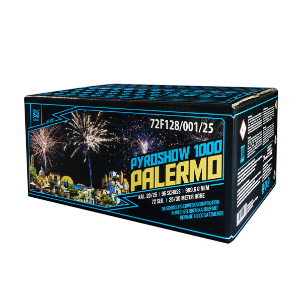 Argento Pyroshow 1000-A Palermo Feuerwerk Verbund von Funke