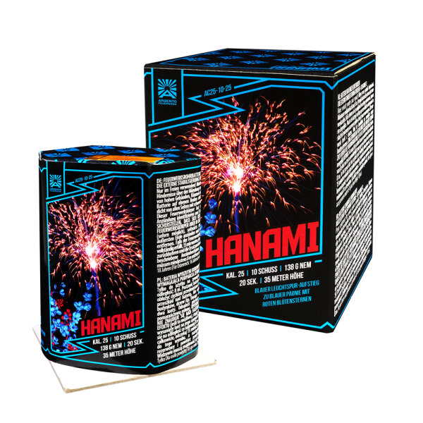 Argento Hanami Feuerwerk Batterie von Funke