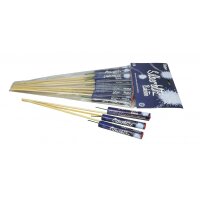 10 Funke Silberblitz Salut Raketen