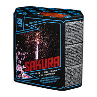 Argento Sakura Feuerwerk Batterie - 13 Schüsser von...