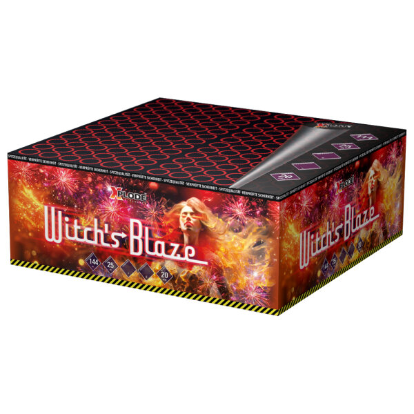 Witch´s Blaze Batterie Verbund Feuerwerk von Xplode