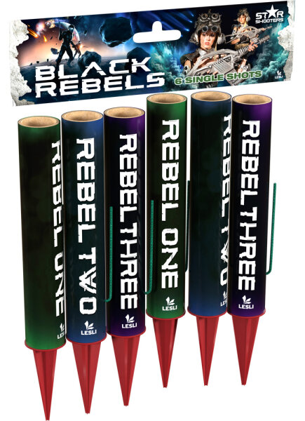 Black Rebels 6 tolle Bombenrohre von Lesli