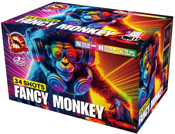 SRPYRO Fancy Monkey Feuerwerk Batterie