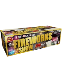 SRPYRO Firewors Show 216 Silvester Feuerwerk Verbund