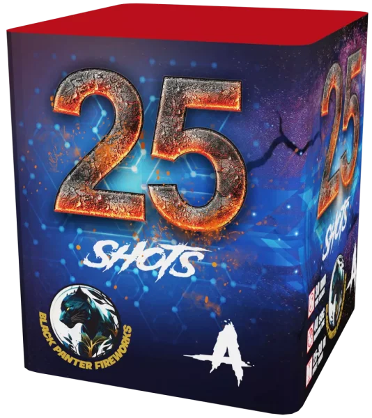 SRPYRO 25 Shots A Feuerwerk Batterie
