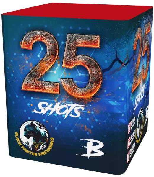 SRPYRO 25 Shots B Feuerwerk Batterie