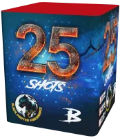 SRPYRO 25 Shots B Feuerwerk Batterie
