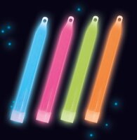 Neon Knicklicht 15 cm Anhänger mit Band in...