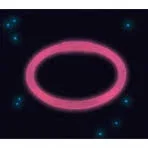 Neon Knicklicht Armband pink
