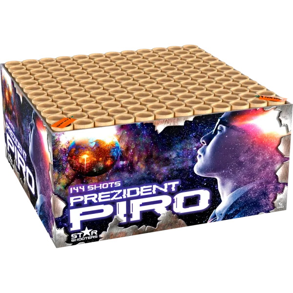 Silvester Feuerwerk Batterie Prezident Piro von Lesli