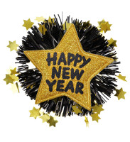 Edler Glitzer Happy New Year Anstecker bzw. Brosche in...