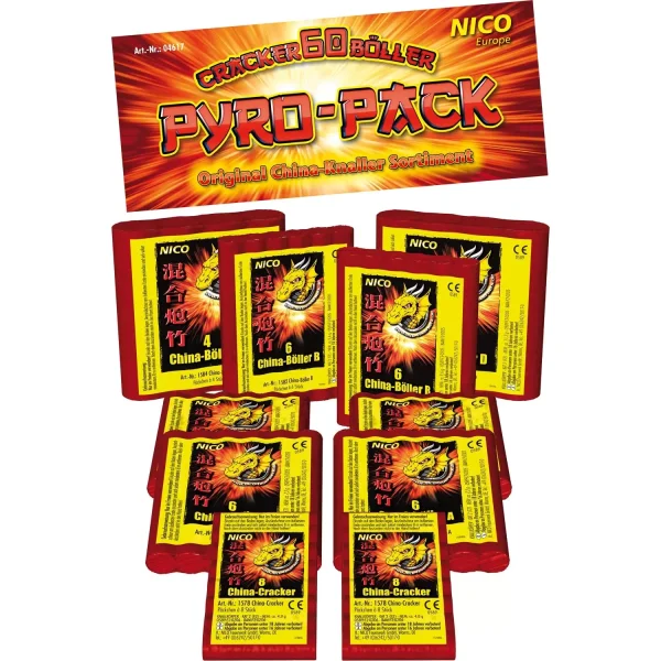 Nico Knall Sortiment China Böller Pyro Pack